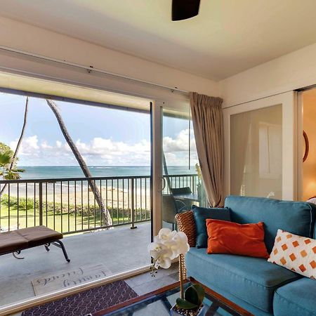 Waipouli Beachfront Condo With Balcony And Ocean Views Kapa'a Dış mekan fotoğraf